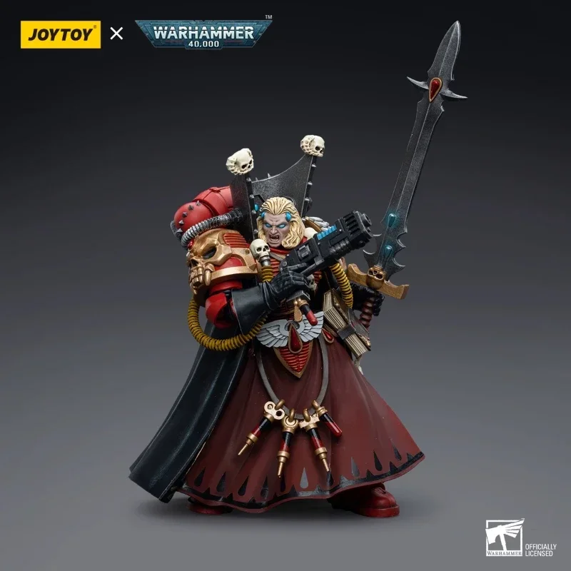 JOYTOY Warhammer 40k 1/18 12cm Blood Angels Mephiston Action Figure Collection Ornamenti Giocattoli Modelli A Sorpresa Vacanza Ragazzo Regali