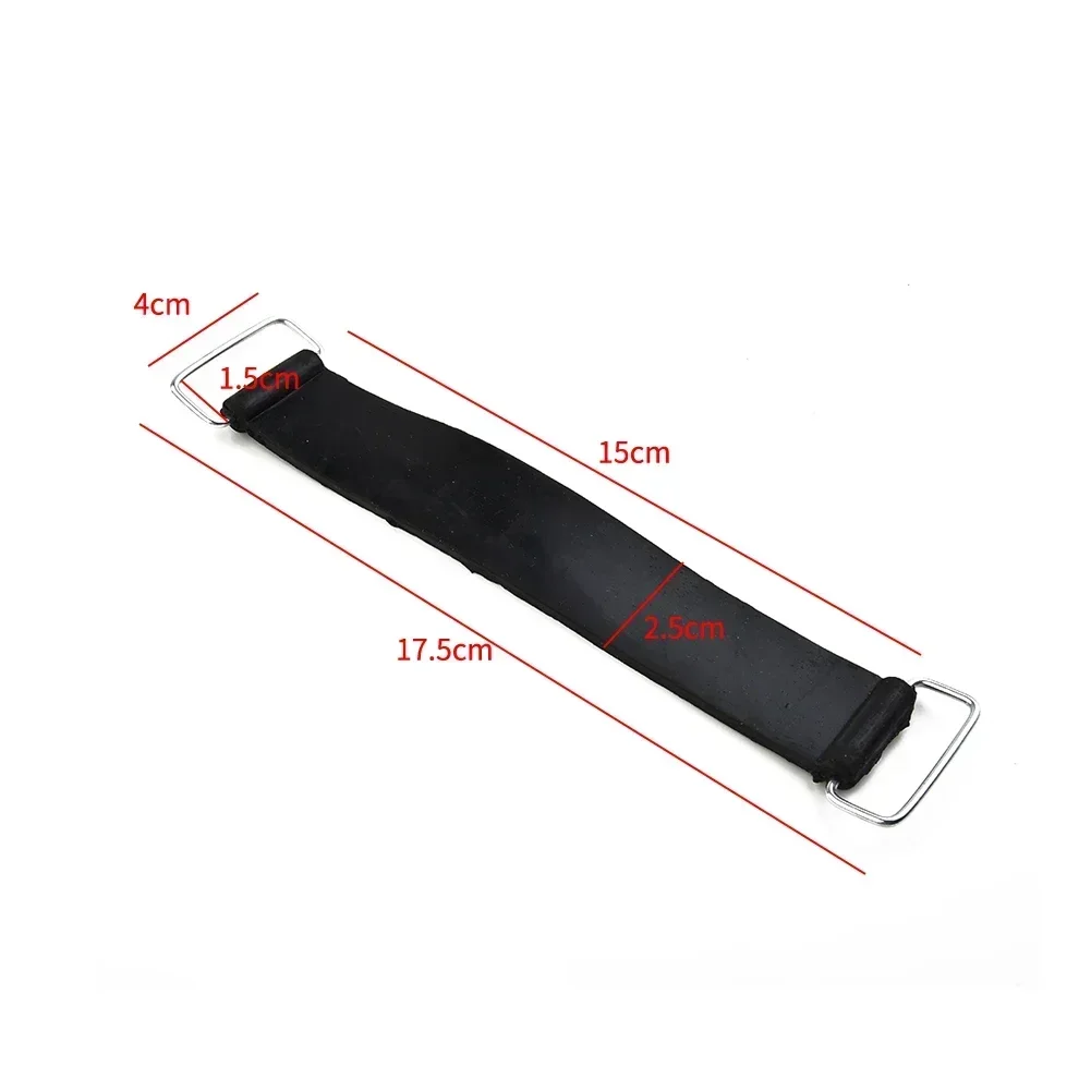 

2x Battery Rubber Belts Fixed Holder Elastic Bandage Belts Stretchable Motorcycle Battery Band Strap For Suzuki 18-23cm
