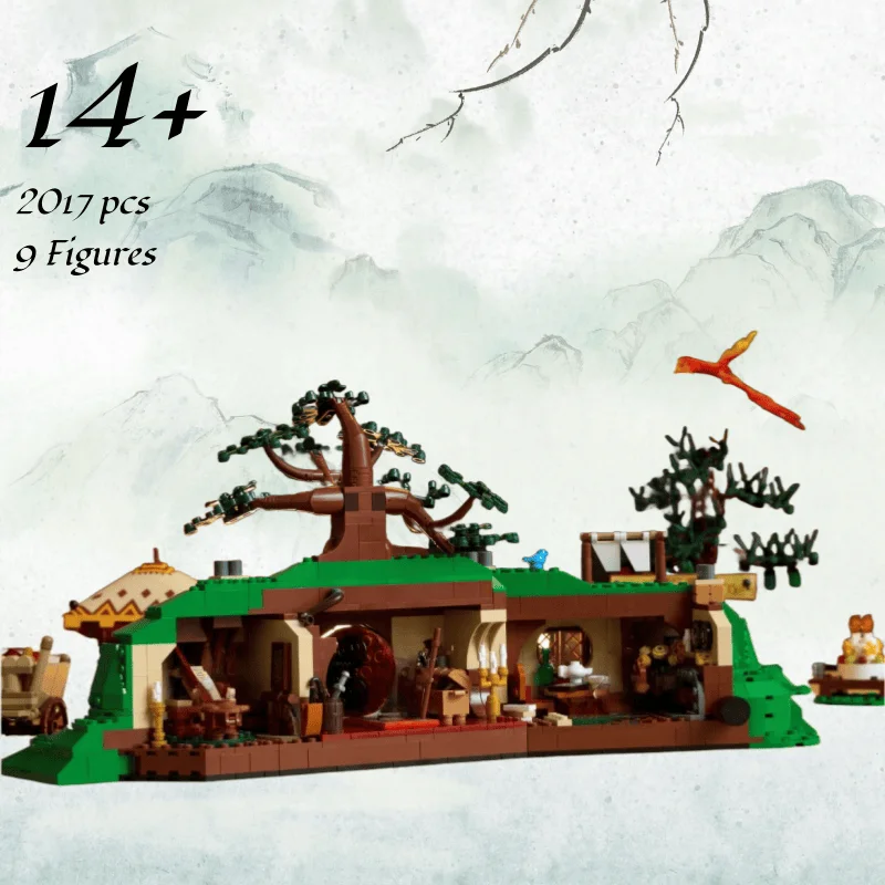 

New 10354 Shire Building Blocks Construction Model Kit Of Bricks Castle Architecture Educational Toys For Boys Ideal Gift