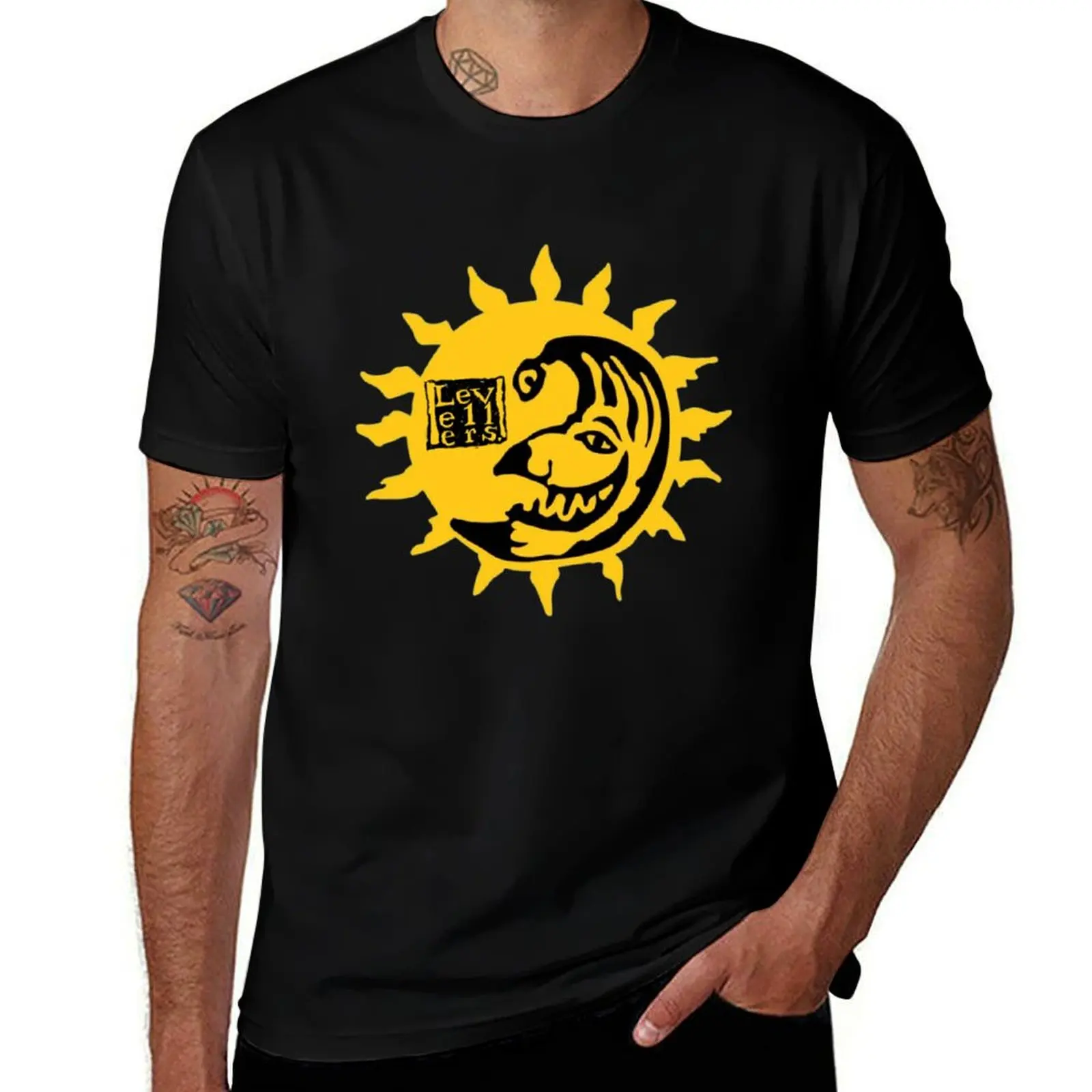 

Levellers Sun T-Shirt t shirts for man pack white man t shirts high quality luxury brand