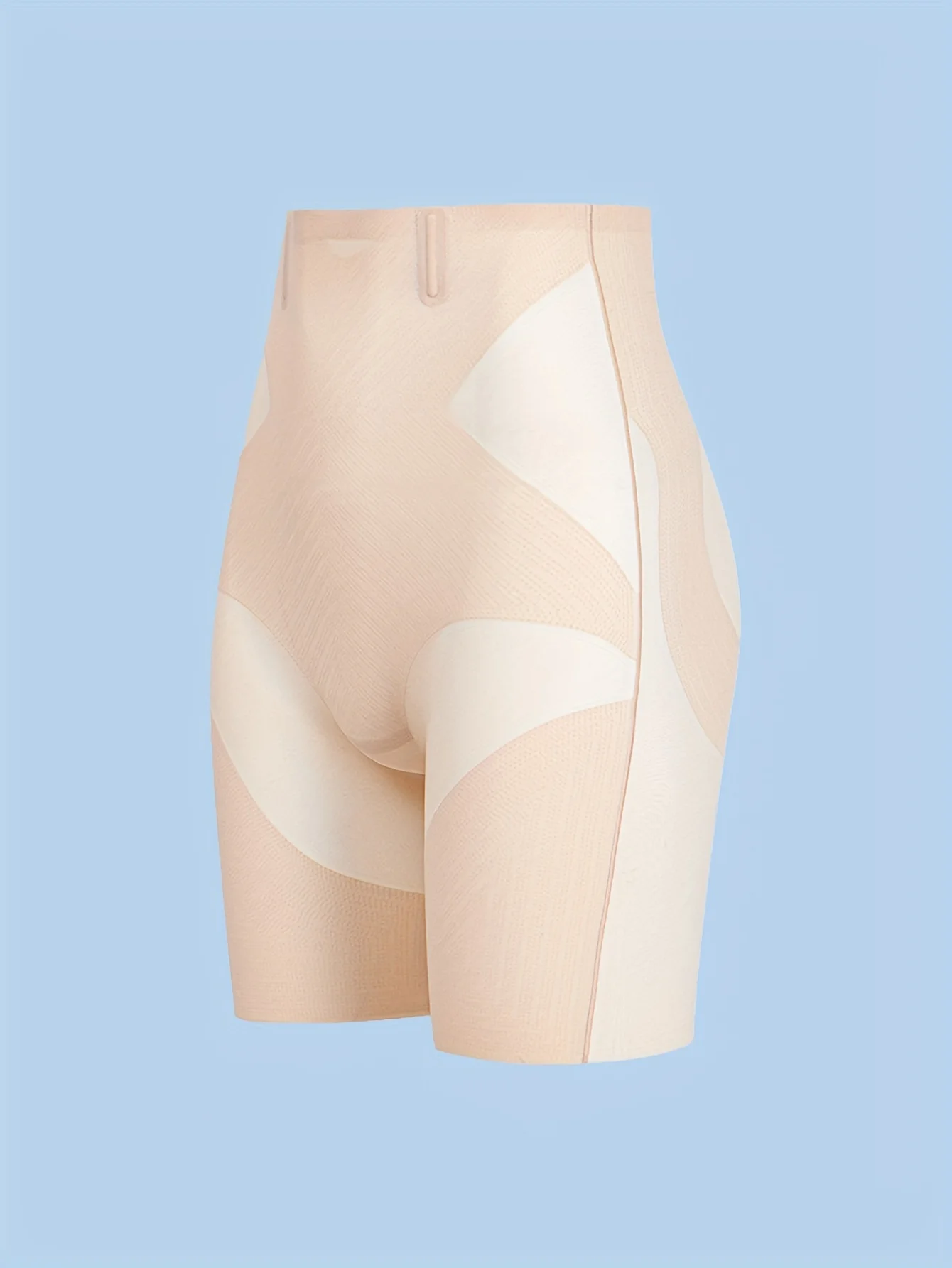 Пара ультратонких охлаждающих бесшовных леггинсов с высокой талией, подтягивающих ягодиц, с прозрачной спинкой.