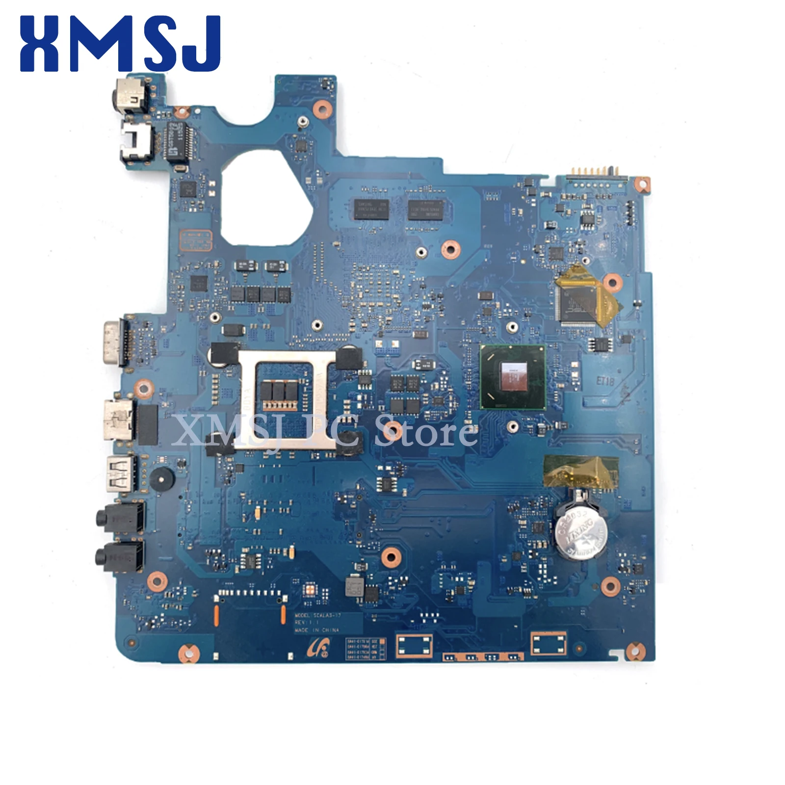 XMAJ For SAMSUNG NP-NP300E7A NP300E7A SCALA3-17 BA41-01751A BA41-01750A BA92-09238A Laptop Motherboard HM65 DDR3 GT520MX