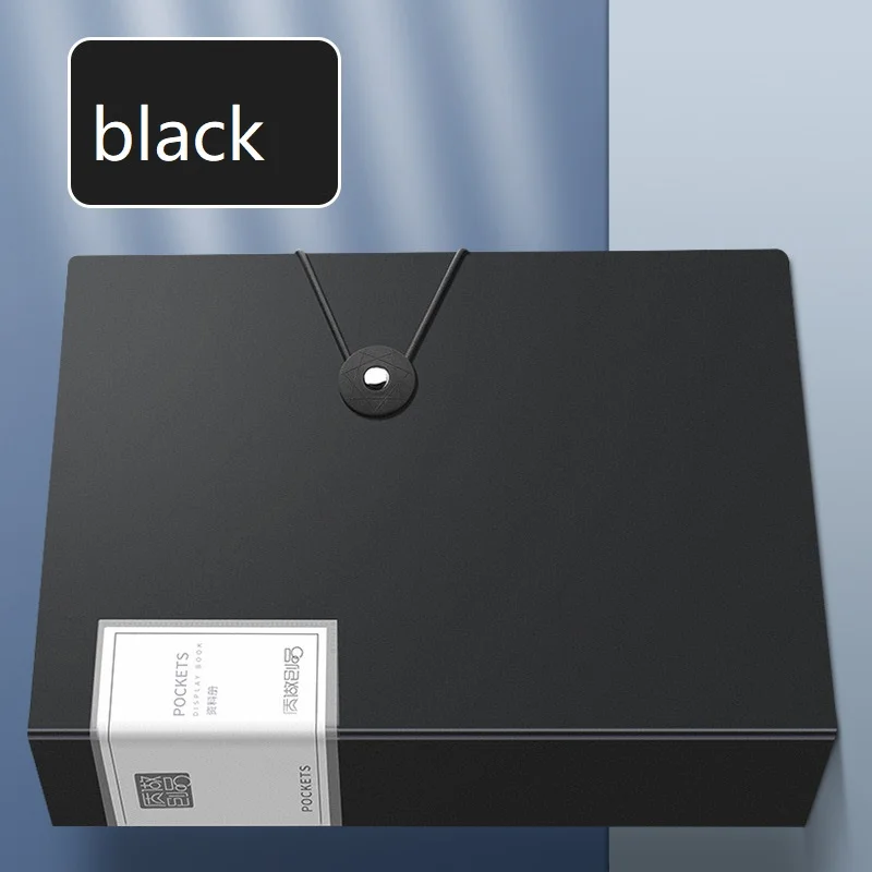 مجموعة واحدة من مجلد كتيب المعلومات المُصفح، سعة كبيرة على الطراز الكوري، اللوازم المكتبية البسيطة، العودة إلى المدرسة، اللوازم المدرسية #3