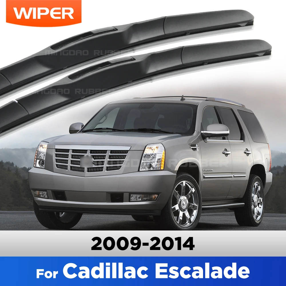 

Тихие и всесезонные щетки стеклоочистителя для Cadillac Escalade 2009-2014 2010 2011 2012 2013 CREATROAD, дворники лобового стекла 22 "+ 22"