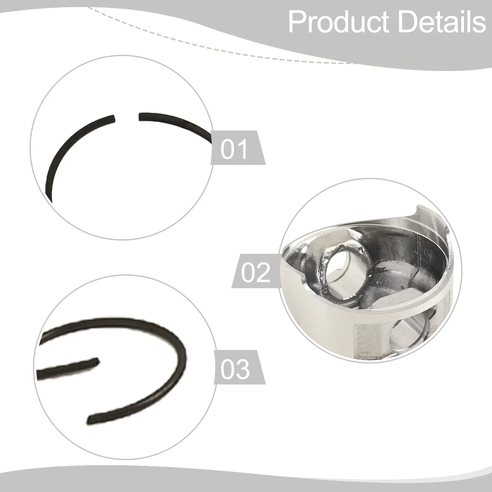 68 مللي متر طقم كبّاس مسطح ل GX200 212cc.550 تتحمل الذهاب كارت دراجة صغيرة 196cc استنساخ لهوندا ل GX160 ل GX200 #3