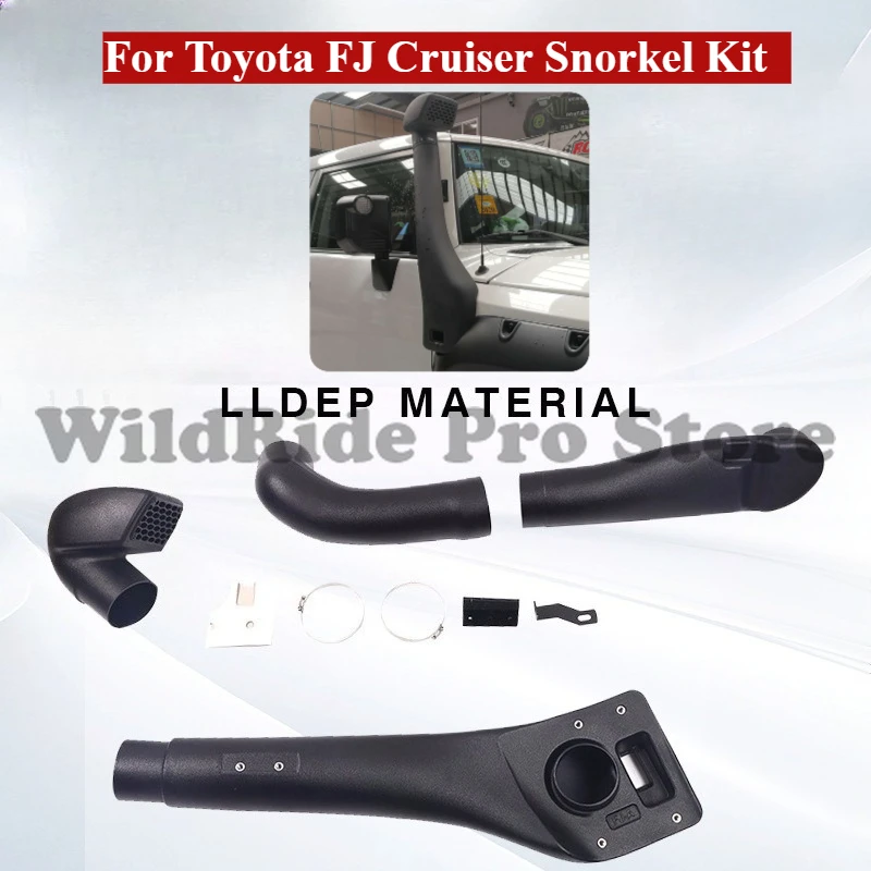 

For Toyota FJ Cruiser Snorkel Kit Waterproof High-Flow Air Intake Off-Road 4x4 Wading