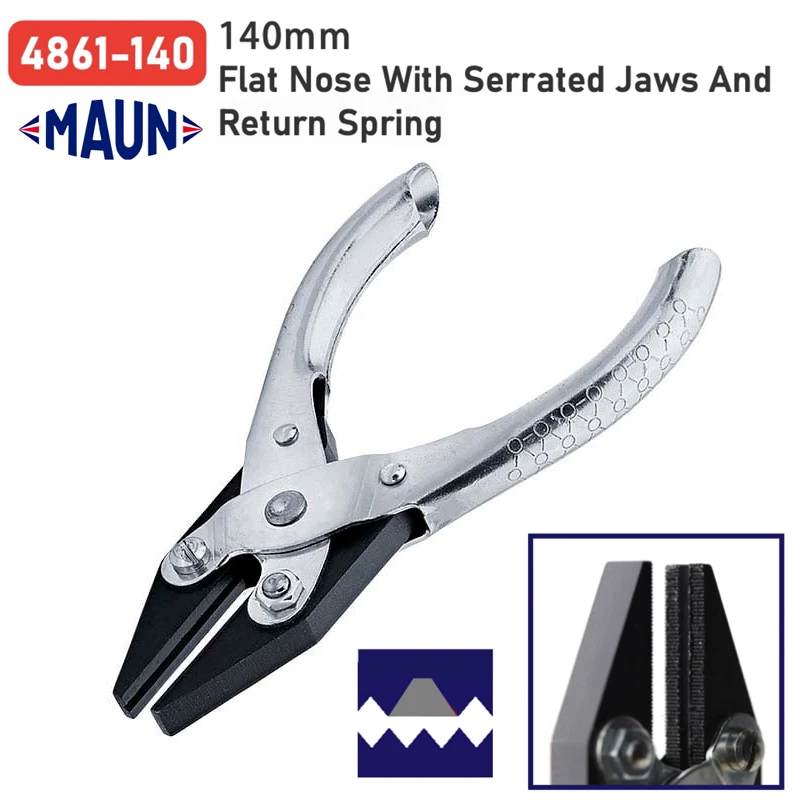 maun-140mm-punta-piatta-seghettata-v-slot-ganasce-ritorno-molla-parallela-pinza-vice-like-grip-facile-da-movimentazione-pinze