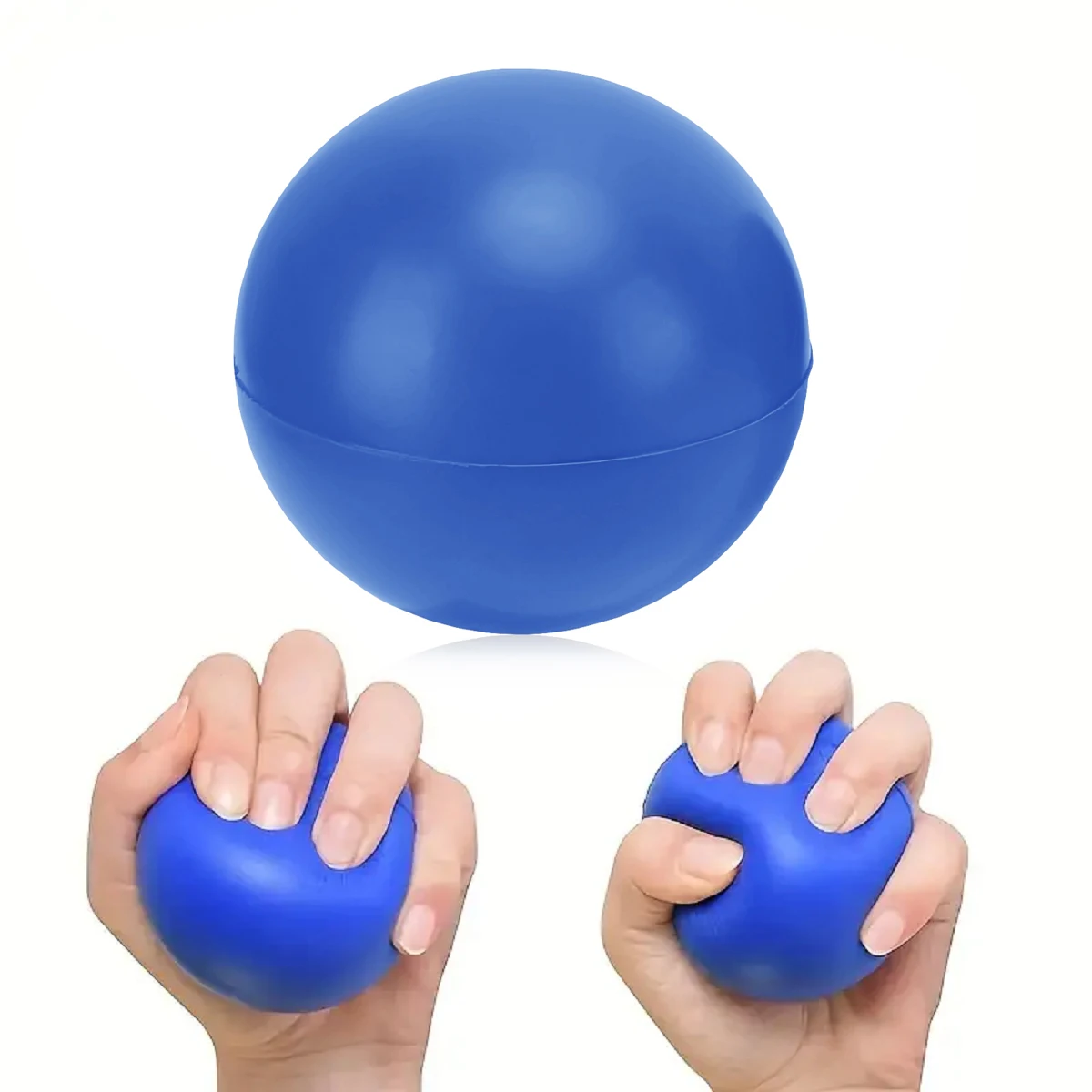 7cm High Elasticity Grasping Ball Finger Strengthening Grasping Massager Exerciser Ball Squeezing Training Muscle Exerciser