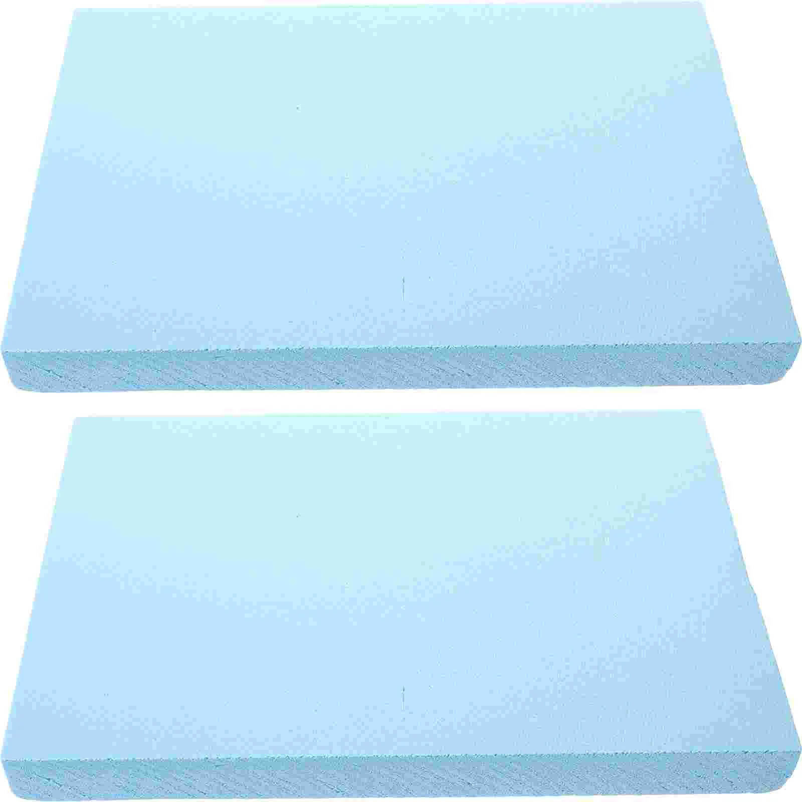 2 Pcs Landscape Foam Diorama Cool Mattress Topper Pre-cut Board Model Making Material Craft Crafting Sheet