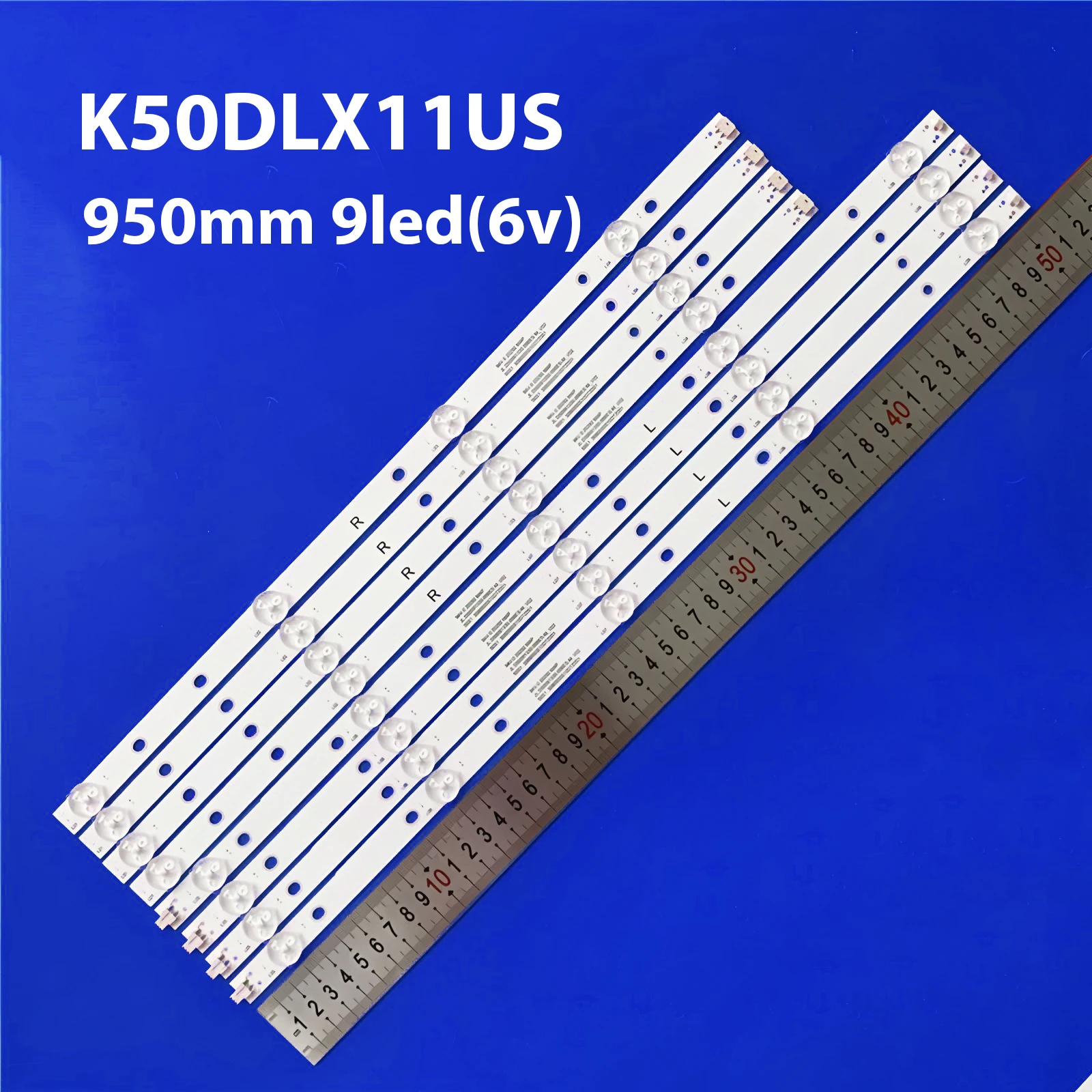 

НОВАЯ светодиодная лента подсветки 9LED для TD SYSTEM K50DLX11US K50DLGBF