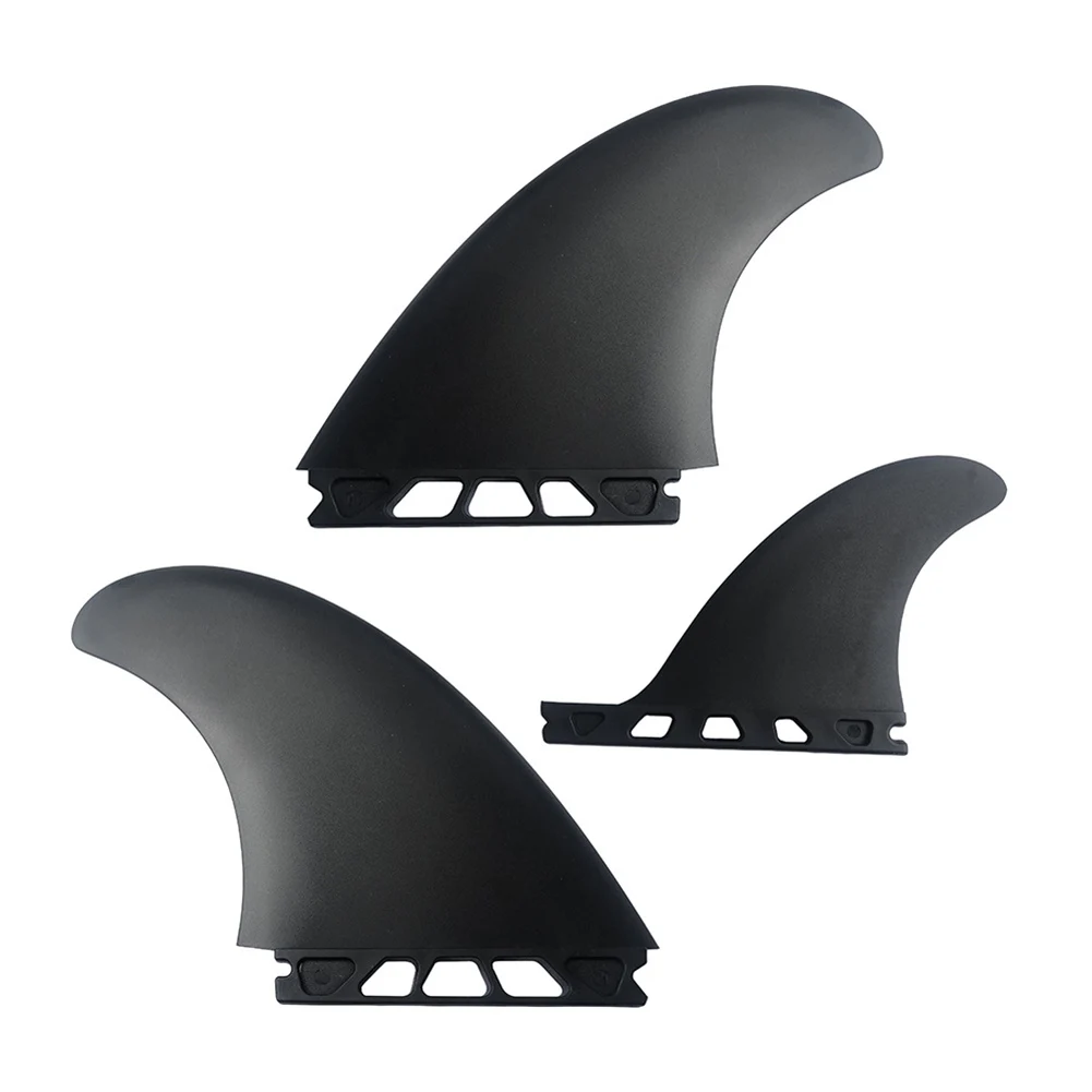 138-150MM Surfboard Edge Fins 3pcs Surfboard Fins For FCS2 Keel Fins Fiberglass Core Surfboard Board Edge Fins