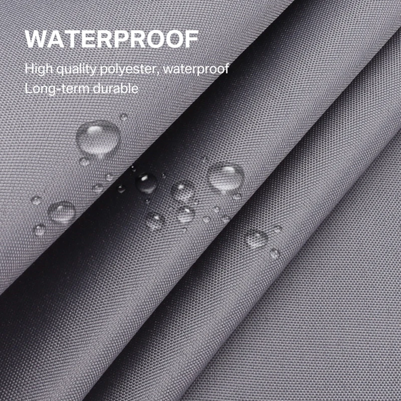 Summer Outdoor Waterproof Anti-UV Shade Canvas Oxford Cloth Sunscreen Rain Cover Garden Courtyard Awning 3/4*5m 5*6m 6*8m