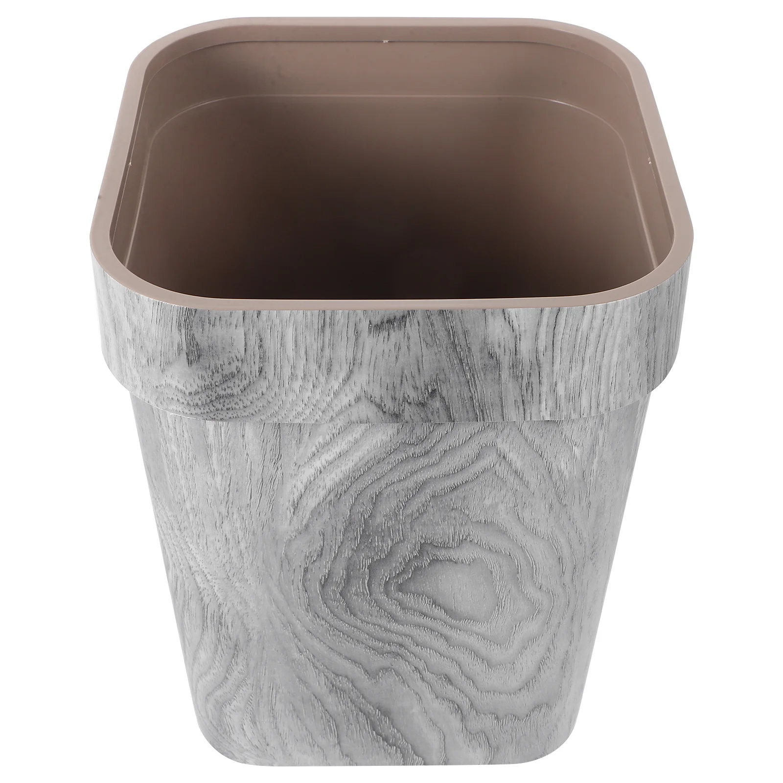 

Wastebasket Retro Trash Can Office Car Bin Wicker Storage Pp Environmental Protection Material Wastebaskets Living Room Garbage