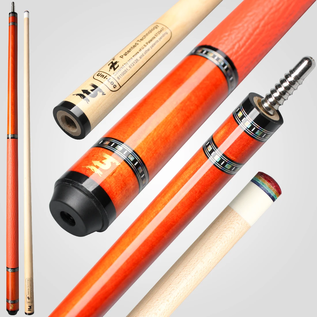 Centerpiece Stick - RREOAIDR 3142 TTA Serie 2-teiliger Poolqueue