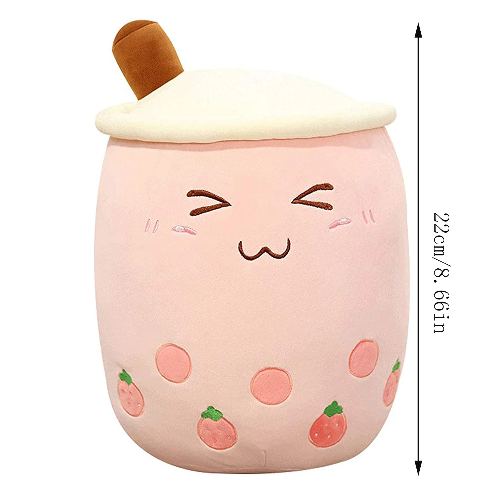 8.66inch boba plushie kawaii bublina čaj plyš hračka měkké plyš plněné živočich roztomilá potravina dojit čaj měkké obejmout polštářek narozeniny christm