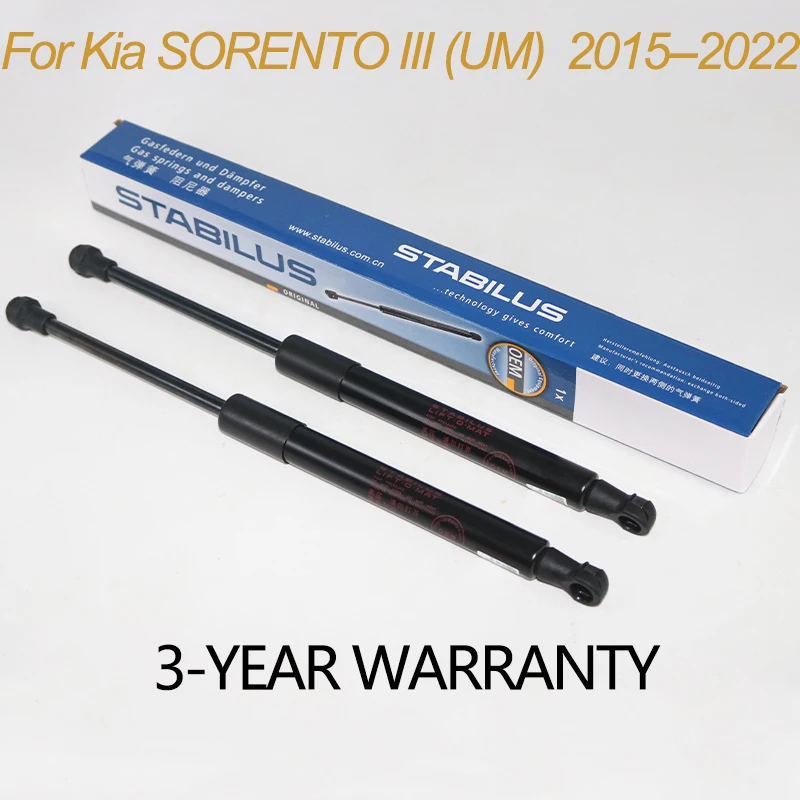 

Car-styling Front Hoods Bonnets Gas Spring Strut Lifters for Kia SORENTO III (UM) (2015--2022) 81161-C5000