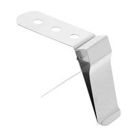 Stainless Steel Thermometer Clip Probe Holder Kitchen Supplies Instant Read Meat Temperature Fixing Clamps Milk Coffee Tea Syrup