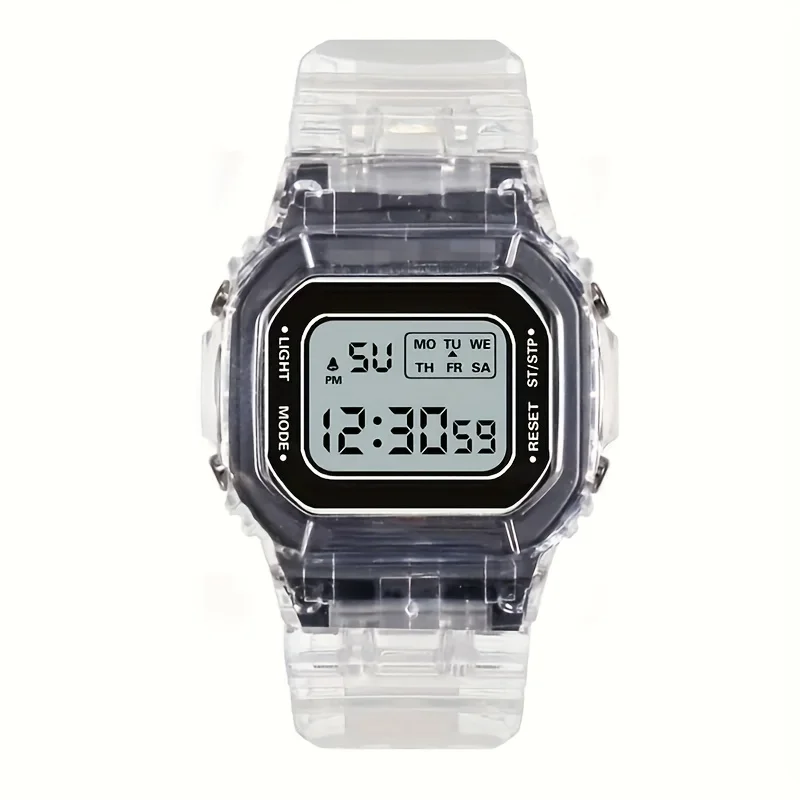 Square Electronic Watch Men High School Children Students Women Sports Trendy Unicorn Watch, Ideal choice for Gifts