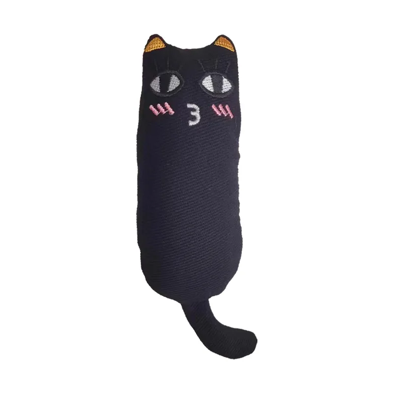 Funny Interactive Cat Toy Pet Kitten Chewing Teeth Grinding Catnip Toys Bite Resistant Catnip Toy Playing Pillow Pet Accessories