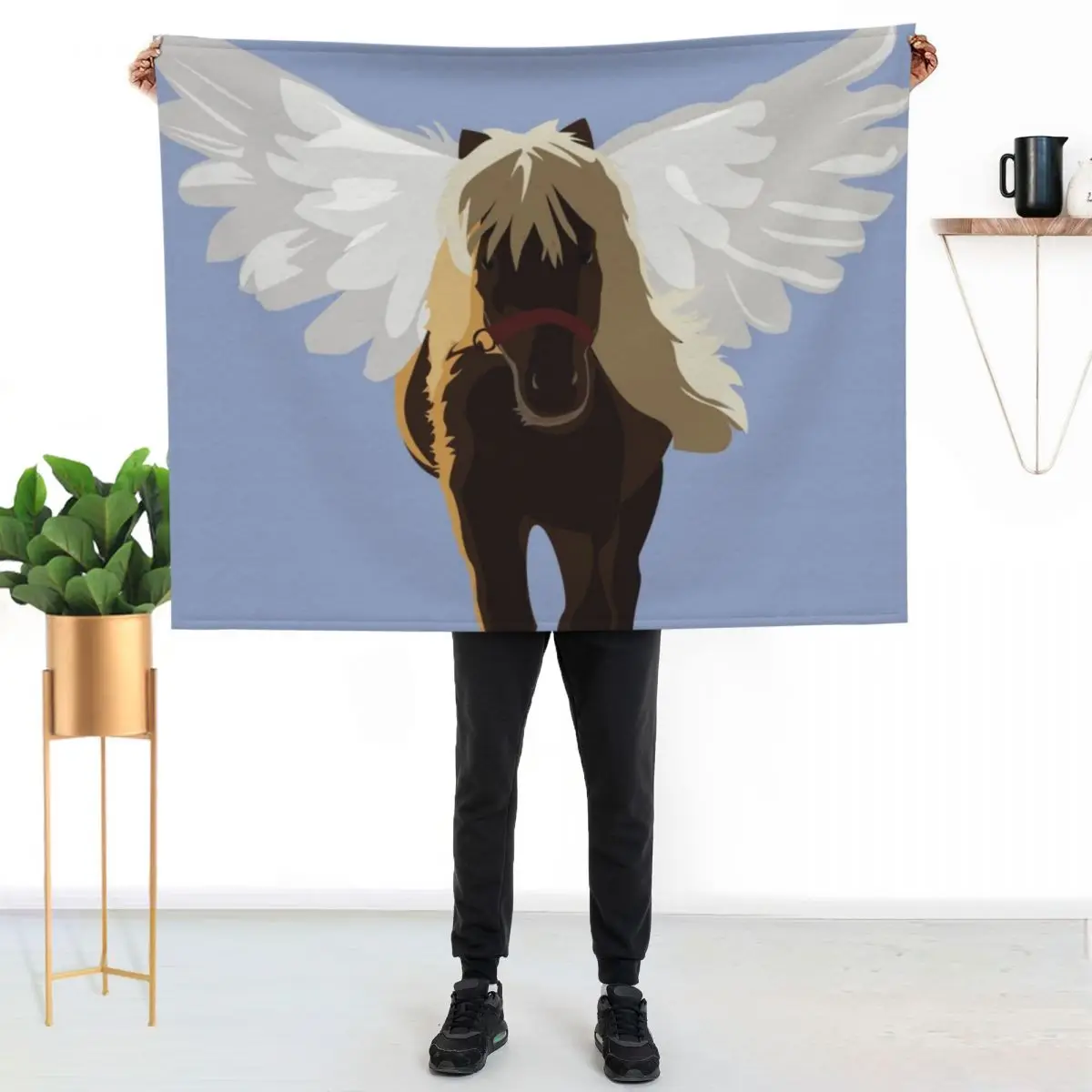 

Fly High Li'l Sebastian Throw Blanket Soft Bedroom Blanket for Night Sleeping