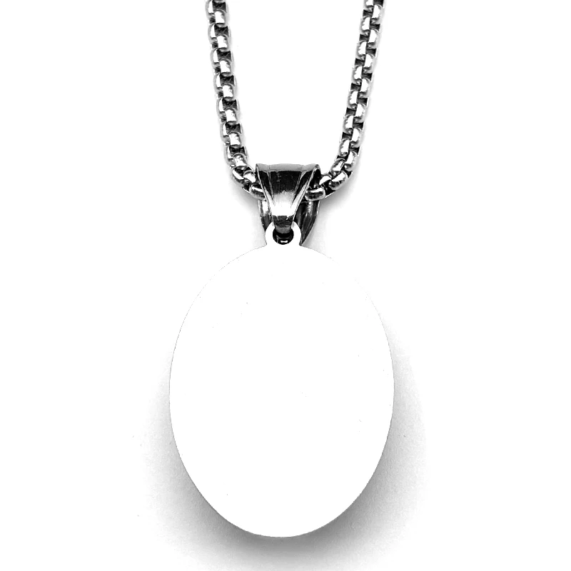 Tiger Eye Stone Oval Shape Chain Women Girls Stainless Steel 2025 Trend Female Embedded Natural Stone Simple Elegance Jewelry - Image 2