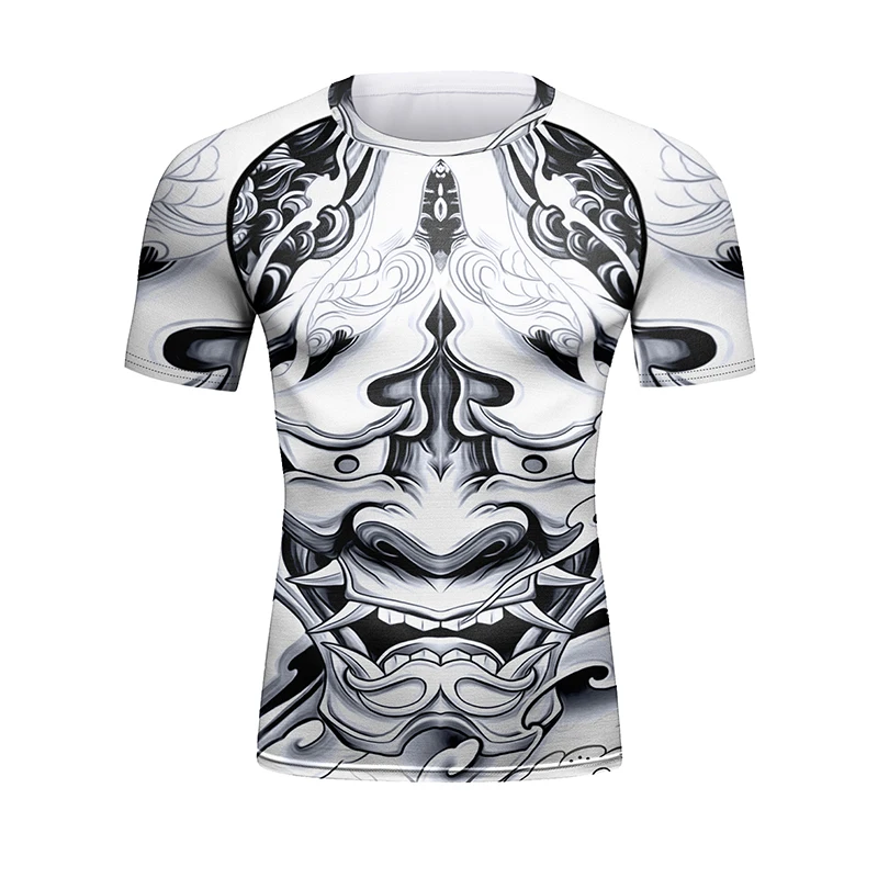 Cody Lundin Men's UPF 50+ Rashguard Swim Tee Short Sleeve Running Shirt Swimwear Swim Hiking Workout Compression Running Shirts