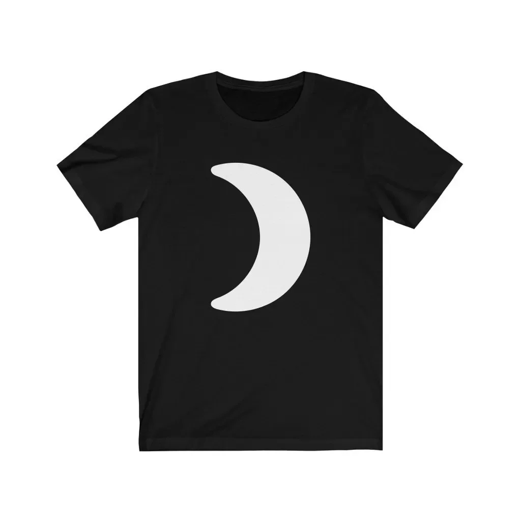 Waxing Crescent Moon Alchemical Symbol Astrology T-shirt