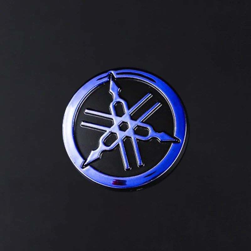 Voor Yamaha R1 R25 R3 Mt-09 Stickers 3D Embleem Logo Decal Goud Wit Zwart Rood Sticker Motorfiets Accessoires