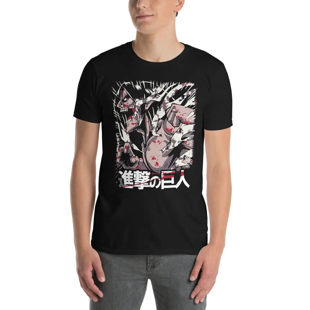 Titan Anime unisex t-shirt, Manga Cartoon Hentai Japan Comic Graphic Novel Tokyo