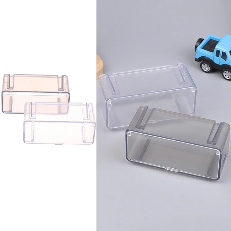 1 Piece Car Display Box Transparent Dustproof Storage Box Without Car Diecast Model Children Alloy Car Model Storage Box