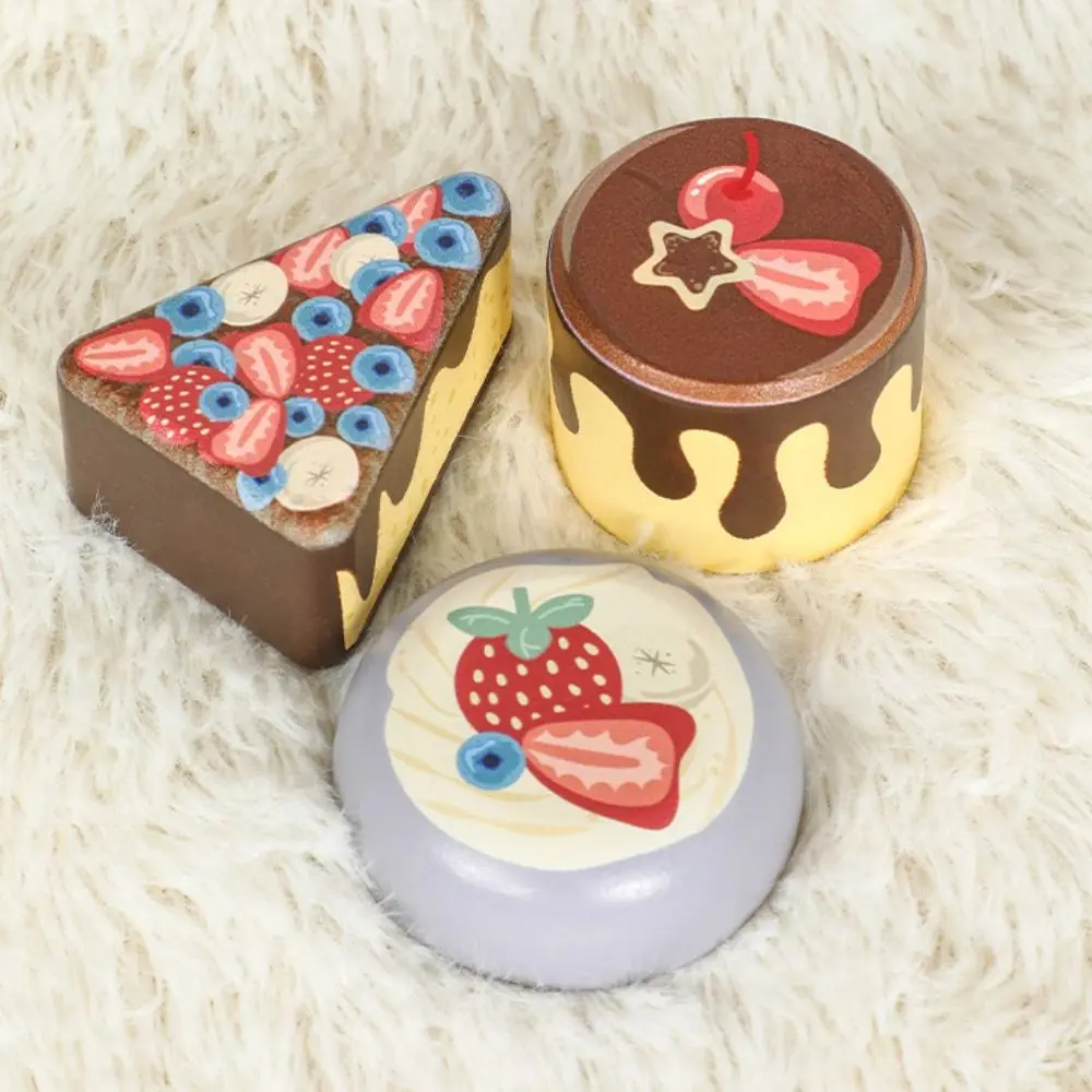 Wooden Afternoon Tea Set Simulation Early Educational Tea Set Play Montessori DIY Minature Pretend Play Kitchen Set