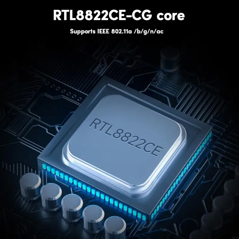 N84B CB375NF DualBand WiFi Card 1200Mbps 2.4+5Ghz RTL8822CE BT5.0 Wireless NetworkCard NGFFCompatibleJetsonNX/OrinNano