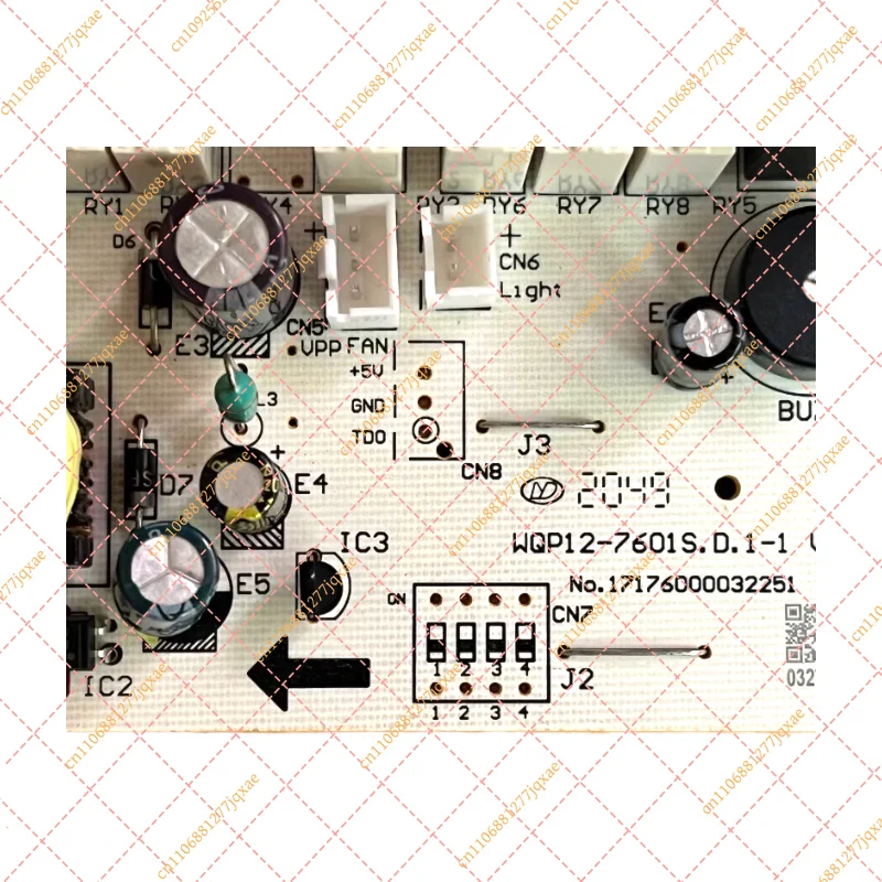WQP12-7601S.D.1-1 for Midea Dishwasher Board - Brand New Control PCB Replacement for 17176000032251 (110V-220V)