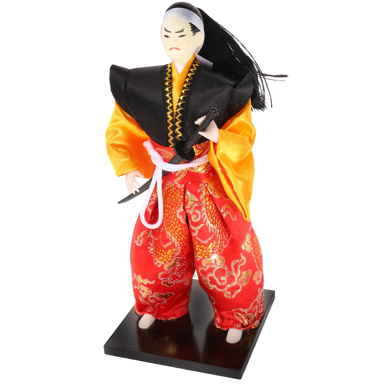 

Japanese Samurai Ornaments Crafts Decor Home Decorations Party Desktop Decorate Statue