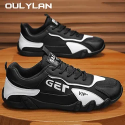 Oulylan Fashion Shoes Mesh Surface Shoes lithe Spring and Autumn Men's Shoes Running Casual ventilate Color Block Shoes NEW