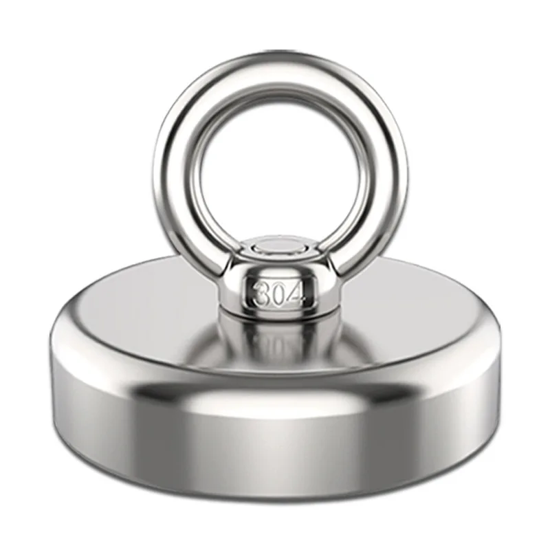 超強力ネオジム釣りマグネットフック、川での回収や釣り用の頑丈なレアアース磁気フック