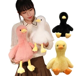 New 34/45cm Stuffed Plush Duck Soft Toys Ducks Doll Long Plush Toy Macaron Cartoon Yellow Ducks Girls Boys Birthday Gifts Pillow