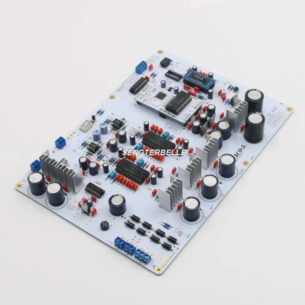 Assembled Hi-End TDA1540 DAC Stereo Board CS8412+SAA7030+TDA1540P HiFi Audio Decoder