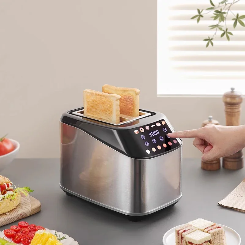 トースター家庭用多機能朝食マシン小型トースター加熱自動サンドイッチトースター 1300 ワット