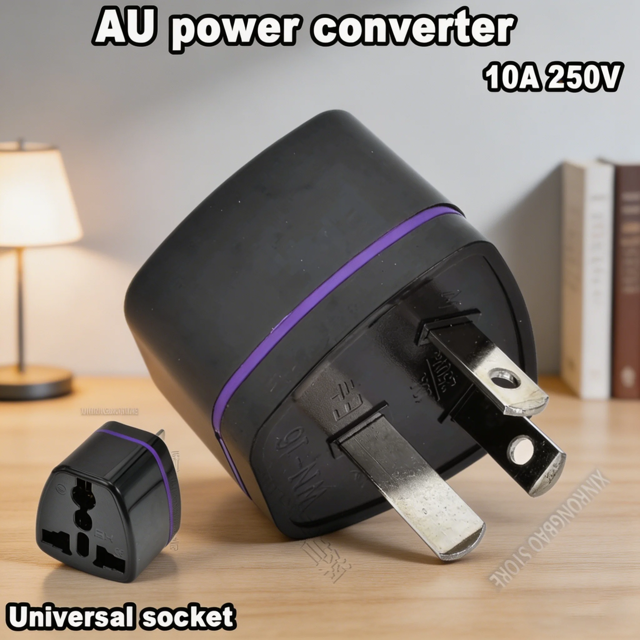 Universal Travel Adapter EU US UK to AU Plug, Type I Converter for Australia NZ Argentina, 250V