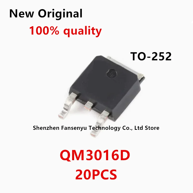 

(20piece) 100% New QM3016D M3016D TO-252 Chipset