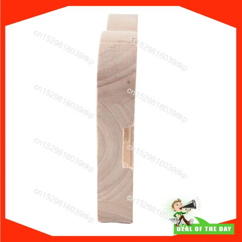 1 أغسطس قطعة خشبية رسالة أصبع البنك الإنجليزية الأبجدية توفير جرة الزجاج الشفاف عملة توفير جرة B