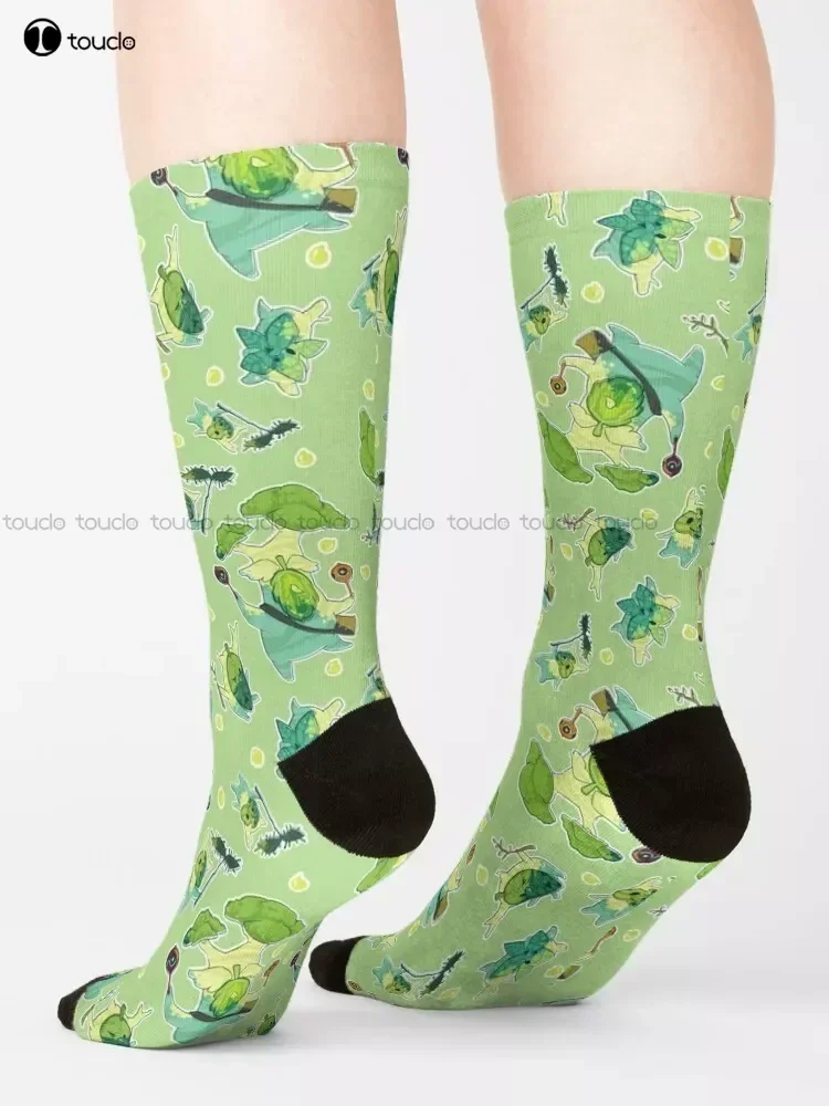 Korok Pattern Socks Personalized Custom Unisex Adult Teen Youth Socks 360° Digital Print Custom Gift Streetwear