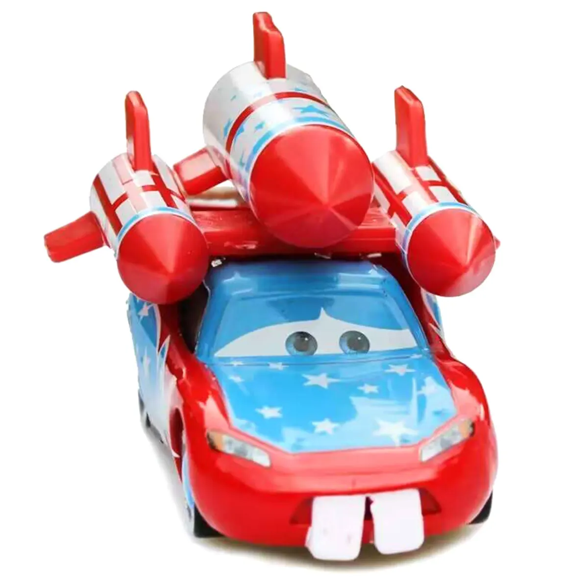 لعبة نموذج سيارات ديزني-دييكاست بيكسار للأولاد ، سيارات كرتون ، صواريخ ، ألعاب نارية ، ماكوين ، خوذة ، الأم #2