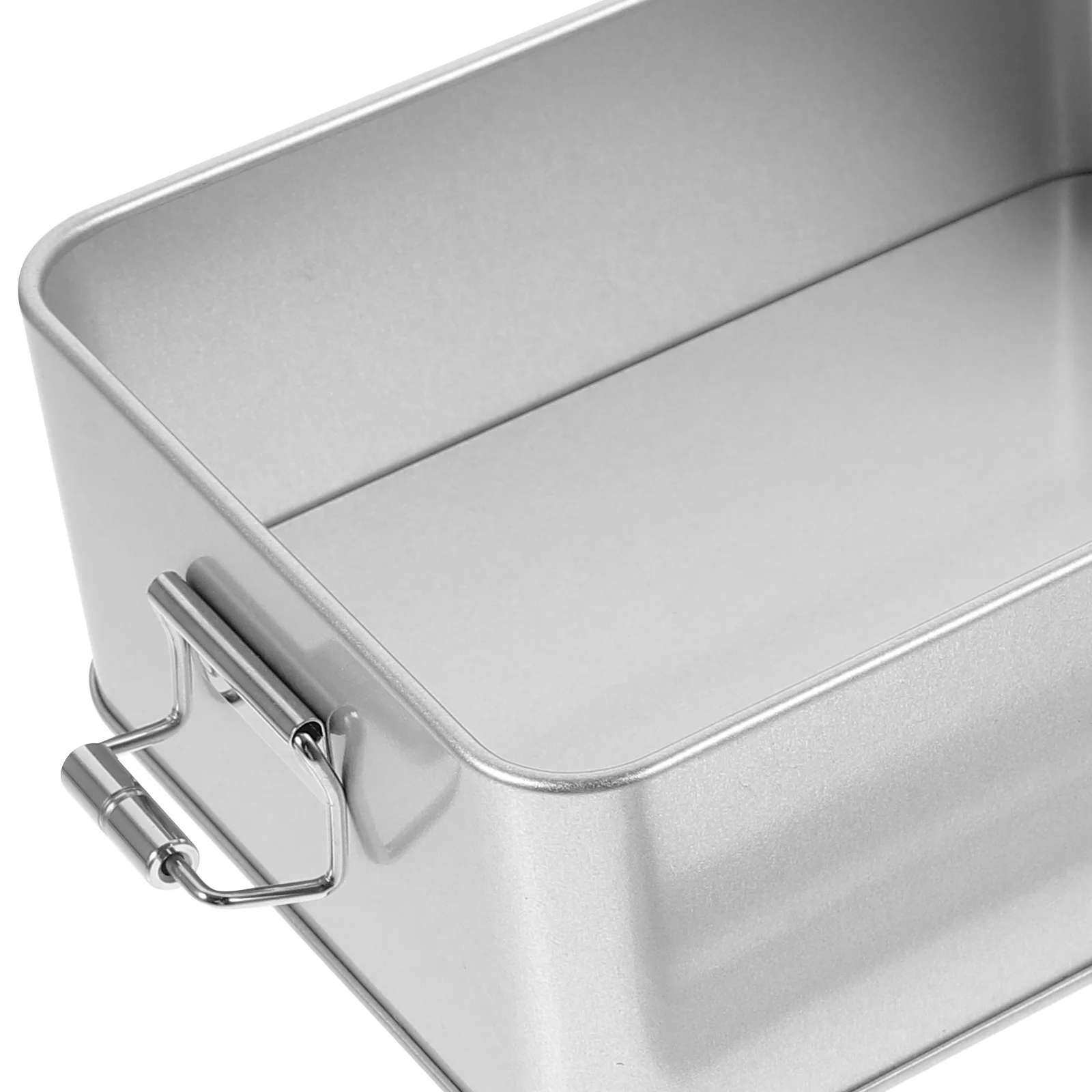 

Vintage Tinplate Candy Box Silver Medium Size Multi-Use Storage Container for Cookies Cakes Biscuits Party Favors Organizational