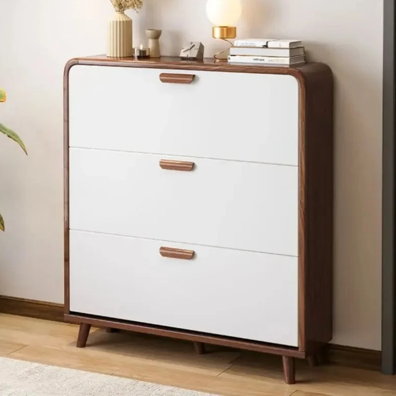Women Nordic Shoe Racks Cabinet Manmade Board Luxury Storage Shoe Cabinet Women Designer Meuble Chaussures Furniture Living Room
