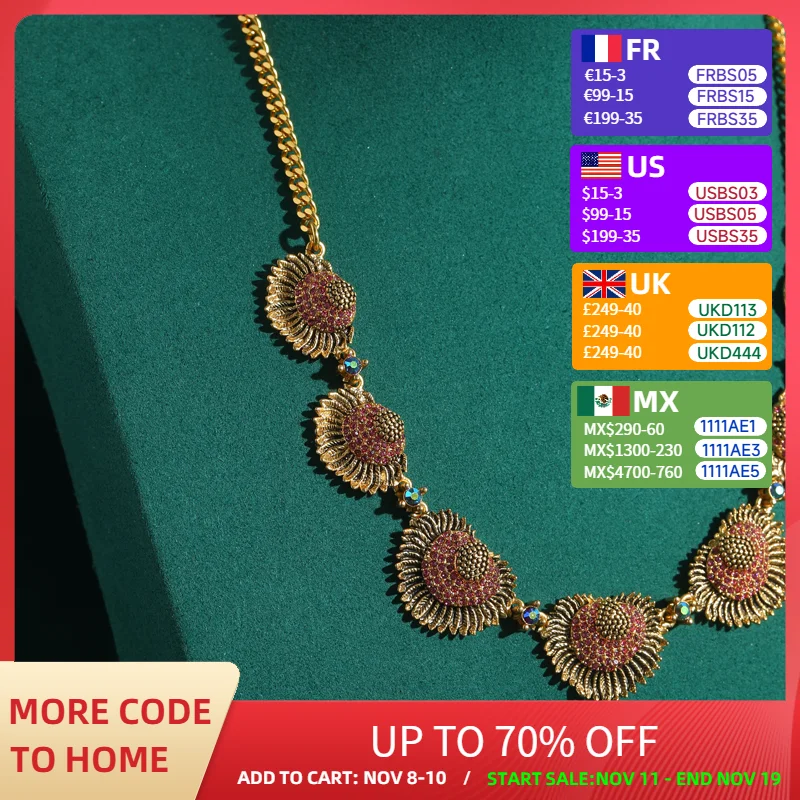 

Vintage Collar Choker Necklace Jewelry Crystal Pink Heart Pendants Chain For Woman Luxury Designer Wedding Accessories Party