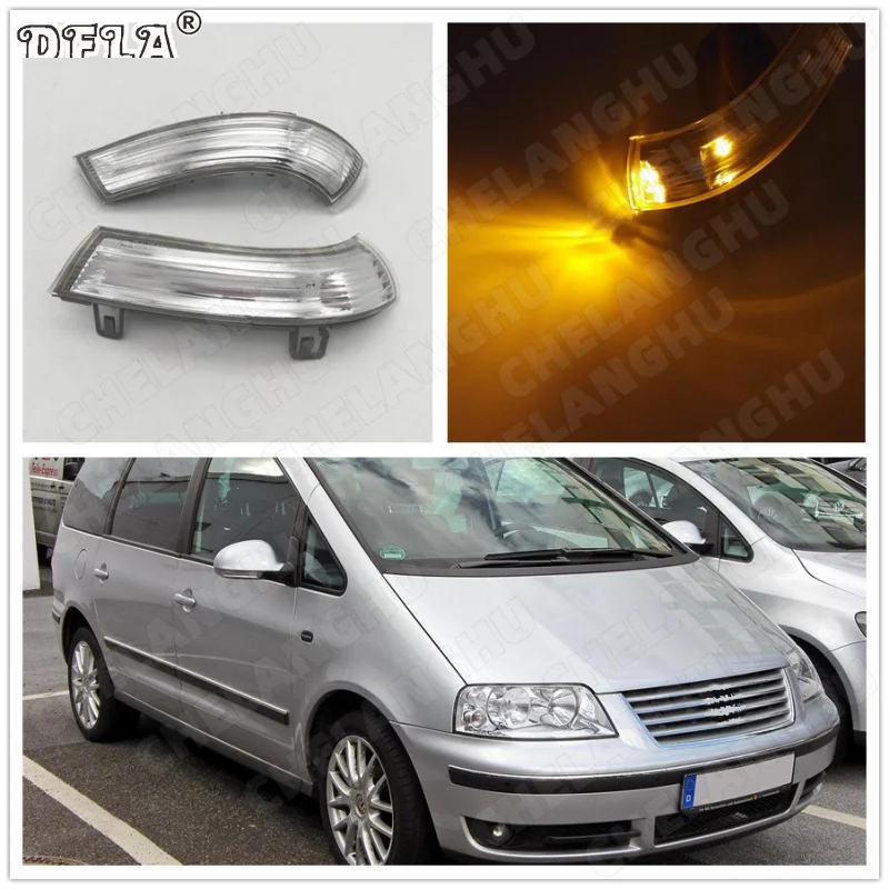 LED Light For VW Sharan 2003 2004 2005 2006 2007 2008 2009 2010 Car-Styling Side Mirror Turn Signals LED Lights