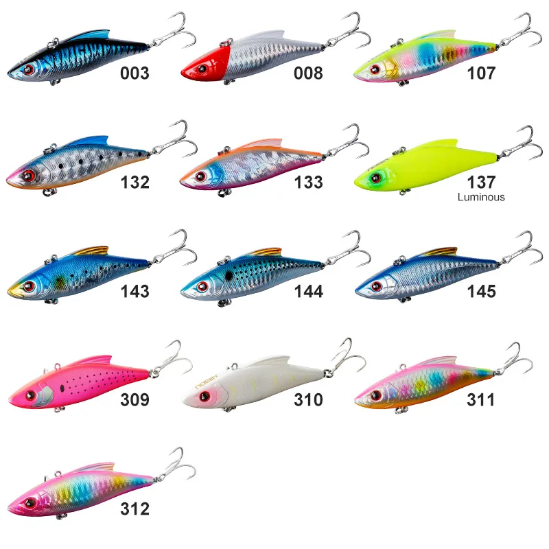 Noeby-cebos duros artificiales para Pesca, Señuelos de Pesca de invierno, 90mm, 33g