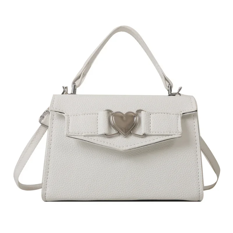 Low price! This year\'s popular texture versatile handbag Korean version single shoulder crossbody love small square bag